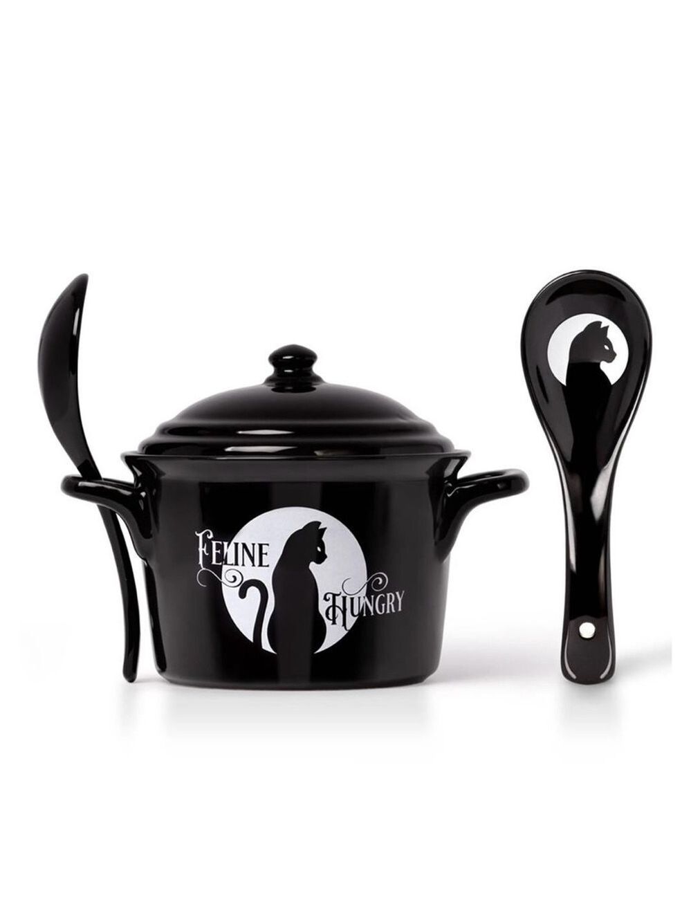 New with tag Alchemy of England Feline Hungry Bowl and Spoon Set